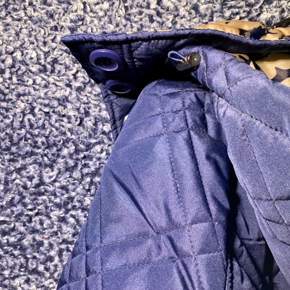 KC Collections Navy Blue Coat - Picture 9 of 13